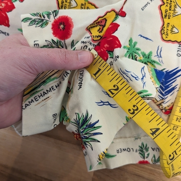 J. Crew Tropical Hawaiian Print Chino Shorts Hula Island Beach - Picture 10 of 12